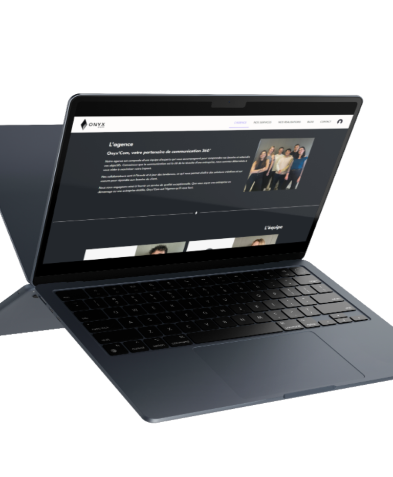 Site Onyx'Com par Lisa Vuagnoux et son groupe